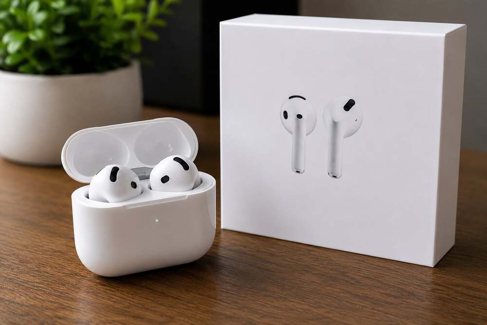Wireless Bluetooth Earbuds with Charging Case – New